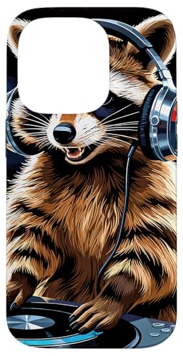 Waschbär Musik Kopfhörer DJ Kunst Marder Raccoon Hülle für iPhone 14 Pro Waschbär Musik Kopfhörer DJ Kunst Marder Raccoon Hülle für iPhone 14 Pro von Raccoon Waschbär Musik