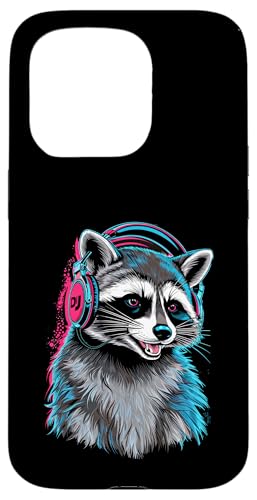 Waschbär Musik Kopfhörer DJ Kunst Marder Raccoon Hülle für iPhone 15 Pro Waschbär Musik Kopfhörer DJ Kunst Marder Raccoon Hülle für iPhone 15 Pro von Raccoon Waschbär Musik