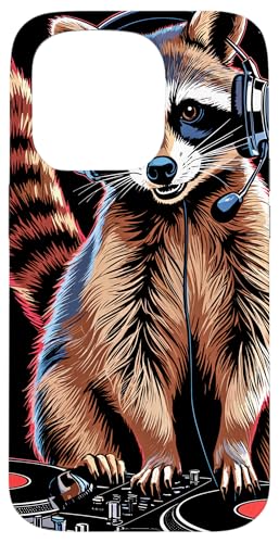Waschbär Musik Kopfhörer DJ Kunst Marder Raccoon Hülle für iPhone 15 Pro Waschbär Musik Kopfhörer DJ Kunst Marder Raccoon Hülle für iPhone 15 Pro von Raccoon Waschbär Musik