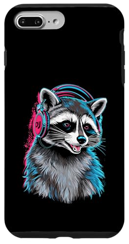 Waschbär Musik Kopfhörer DJ Kunst Marder Raccoon Hülle für iPhone 7 Plus/8 Plus Waschbär Musik Kopfhörer DJ Kunst Marder Raccoon Hülle für iPhone 7 Plus/8 Plus von Raccoon Waschbär Musik