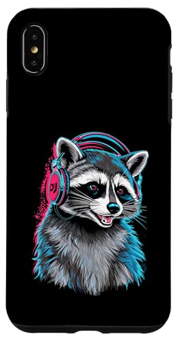 Waschbär Musik Kopfhörer DJ Kunst Marder Raccoon Hülle für iPhone XS Max Waschbär Musik Kopfhörer DJ Kunst Marder Raccoon Hülle für iPhone XS Max von Raccoon Waschbär Musik