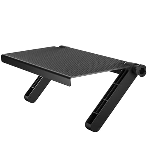 TV Top Regal Verstellbares TV-Regal Montage-Halterung 13-Zoll-Breite für Kabelboxen Nicht-Slip unter Streaming-Geräten Router DVD-Spielkonsole TV Top Regal Verstellbares TV-Regal Montage-Halterung 13-Zoll-Breite für Kabelboxen Nicht-Slip unter Streaming-Geräten Router DVD-Spielkonsole von Rachlicy
