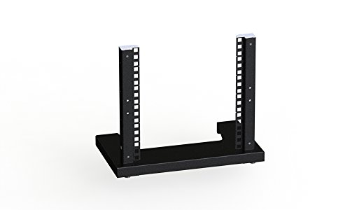 Rack Magic - 10 Zoll Rackstand - 6HE - Schwarz - Serverschrank - 10" Rack von Rack-Magic