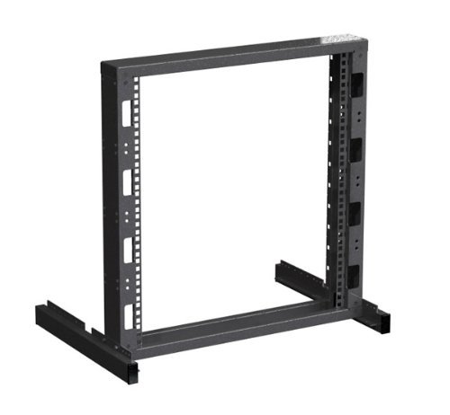 Rack Magic - 12HE 19" Rackstand - Schwarz - 19 Zoll Rack Gestell - Serverschrank - Rack Schrank von Rack Magic