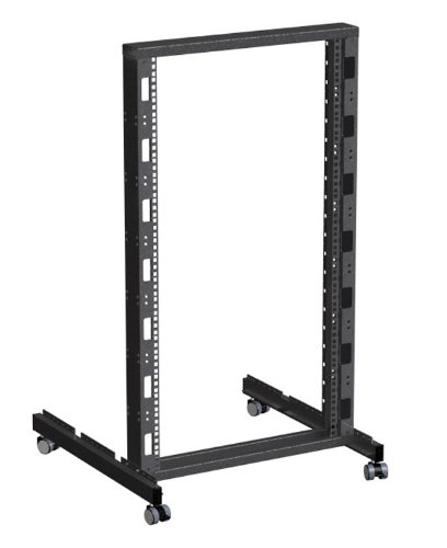 Rack Magic - 21HE 19" Rackstand - Schwarz - 19 Zoll Rack Gestell - Serverschrank - Rack Schrank von Rack Magic