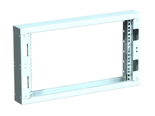 Rack Magic - 6HE Einbaurahmen 19" für den Einbau in bestehende Einrichtungen - 19 Zoll Schrank - RAL 7035 von Rack Magic