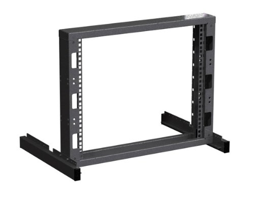 Rack Magic - 9HE 19" Rackstand - Schwarz - 19 Zoll Rack Gestell - Serverschrank - Rack Schrank von Rack Magic