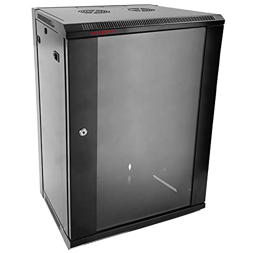 RackMatic - Serverschrank 19" Rack 18HE 570x450x920mm wandverteiler SOHORack unmontiert DIY Rackmatic RackMatic - Serverschrank 19" Rack 18HE 570x450x920mm wandverteiler SOHORack unmontiert DIY Rackmatic von RackMatic.com