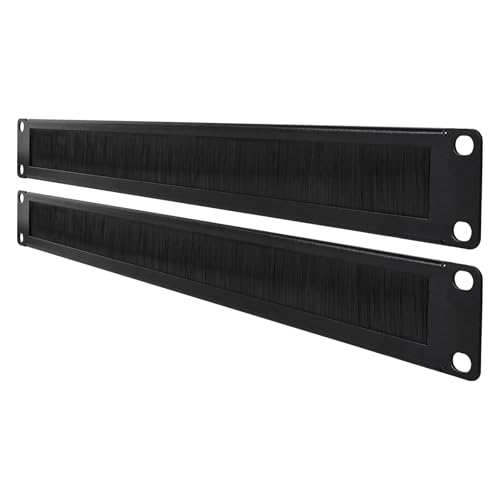 RackPath Distanzhalter für Kabeleinführung für 48,3 cm (19 Zoll) Server-Rack-Gehäuse oder Netzwerkschrank, Schwarz, 2 Stück RackPath Distanzhalter für Kabeleinführung für 48,3 cm (19 Zoll) Server-Rack-Gehäuse oder Netzwerkschrank, Schwarz, 2 Stück von RackPath