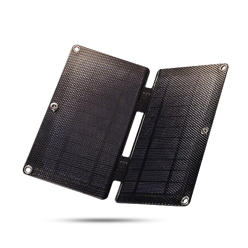 Raddy SP4 4W tragbares Solarpanel, 5V 0.8A faltbares Solarladegerät Notfallkit für draußen, kompatibel mit SW10 SH-905 SW5 SL10 von Raddy