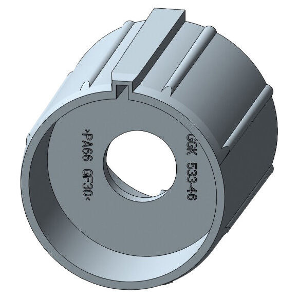 RADEMACHER Adapter/Mitnehmer-Set AMI45-D50S für 50er Siralwelle von Rademacher