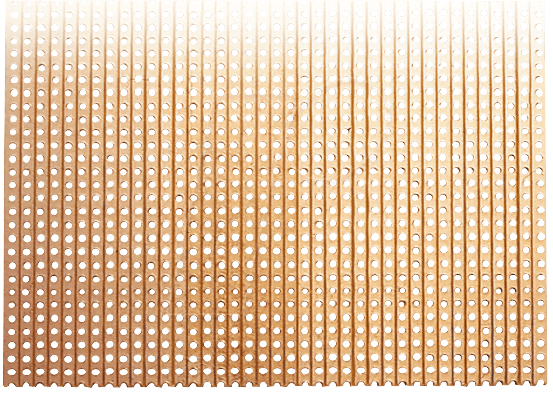 UP 732EP2 - Streifenrasterplatine, Epoxyd, 2-Seitig 160x100mm von Rademacher