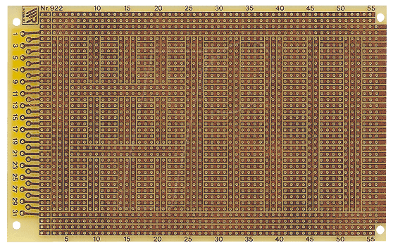 UP 922EP - Laborkarte, Epoxyd, 160x100mm, CU 35µ von Rademacher