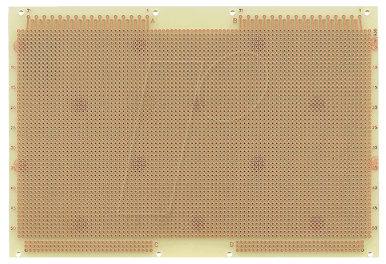 UP 936EP - Laborkarte, Epoxyd, 160x233mm von Rademacher