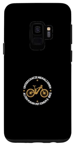 Hülle für Galaxy S9 Fahrrad Lustiges Einen Alten Mann Mit Einem E-Bike von Radfahrer E Fahrrad E-Bike Geschenke
