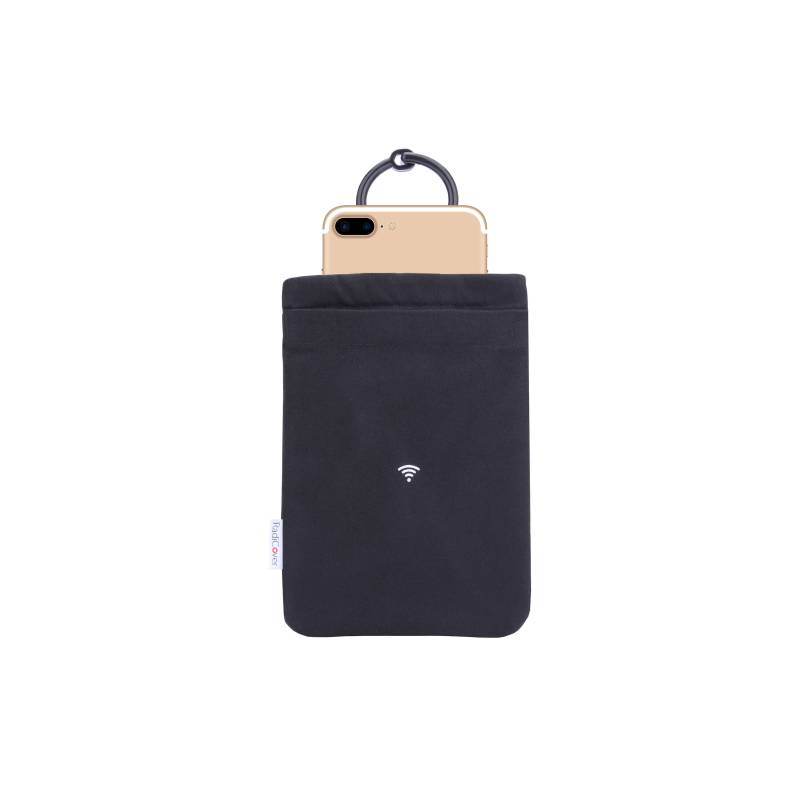 RadiCover - Mobile Phone Pouch - Anti radiation - Large - Black (RAD014) von RadiCover