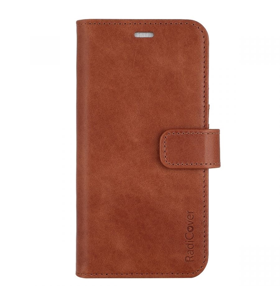 RadiCover - Radiation Protection Wallet Vegan Leather 2in1 iPhone 14 Exclusive Brown RadiCover - Radiation Protection Wallet Vegan Leather 2in1 iPhone 14 Exclusive Brown von RadiCover