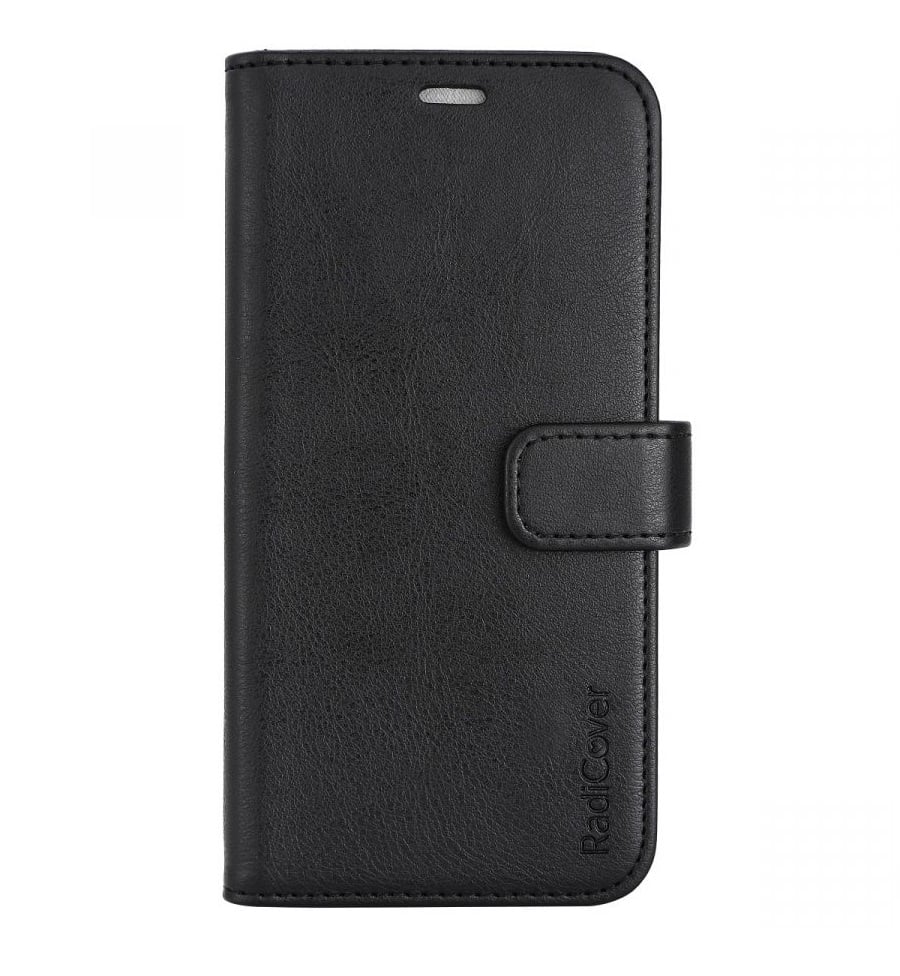 RadiCover - Radiation Protection Wallet Vegan Leather iPhone 14 Flipcover Black RadiCover - Radiation Protection Wallet Vegan Leather iPhone 14 Flipcover Black von RadiCover