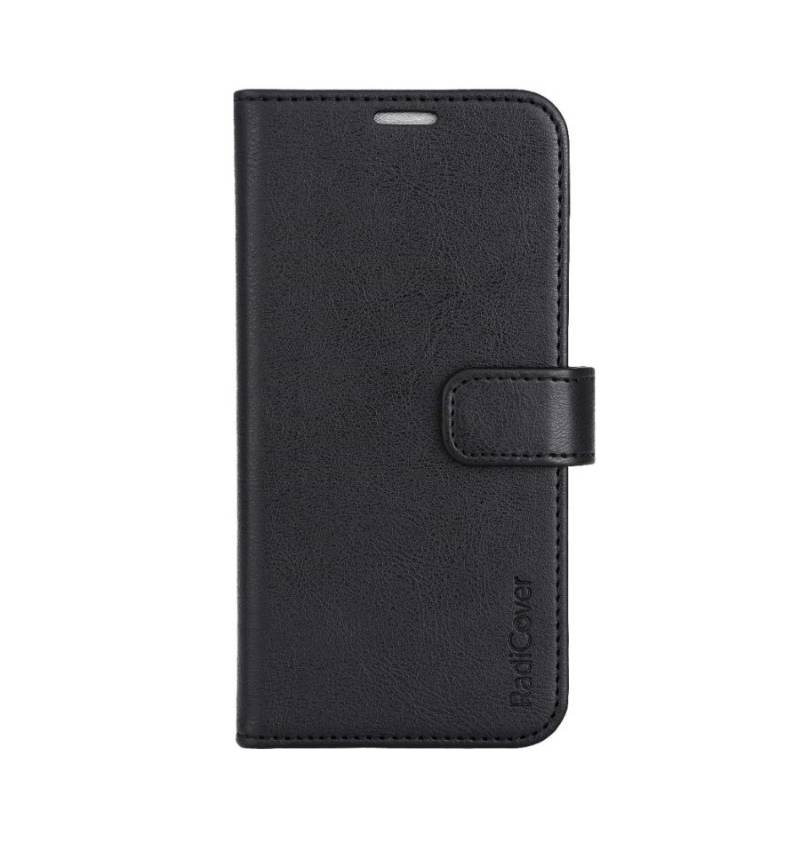 RadiCover - Radiation Protection Wallet Vegan Leather iPhone 15 PRO Flipcover Black PU von RadiCover