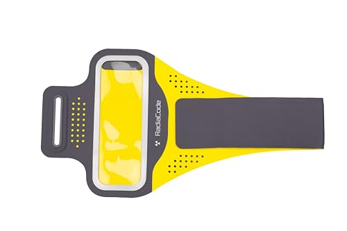 Case Fur Radiacode 102 103 Beinband mit verstellbarem Riemen aus Neoprene mit lichtreflektierendem Streifen (Yellow) von Radiacode