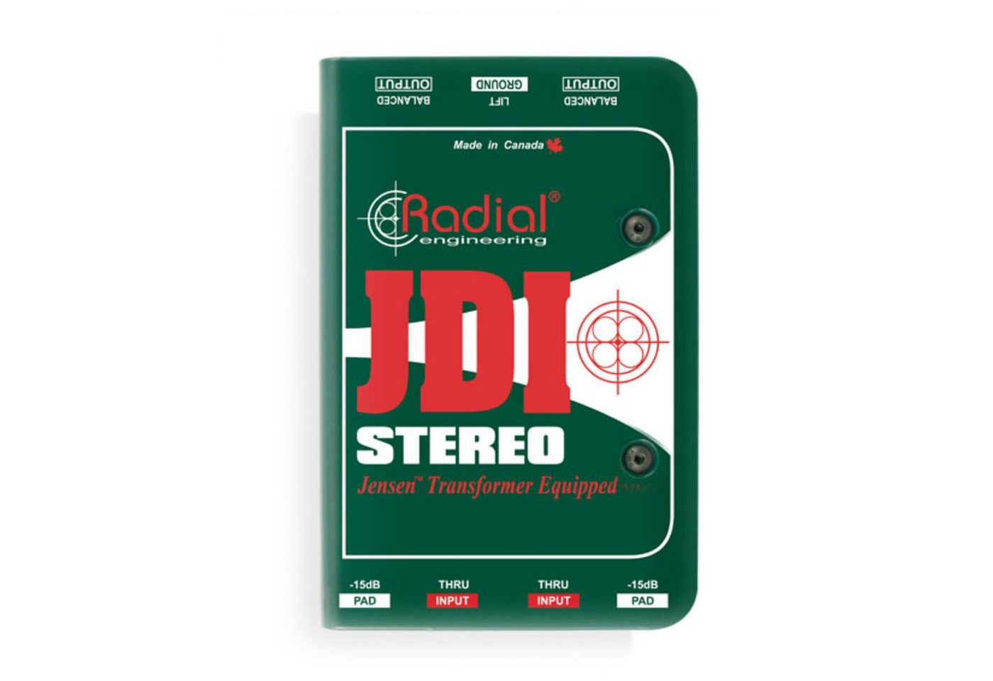 Radial Audio-Wandler, (JDI Stereo), JDI Stereo - DI Box von Radial