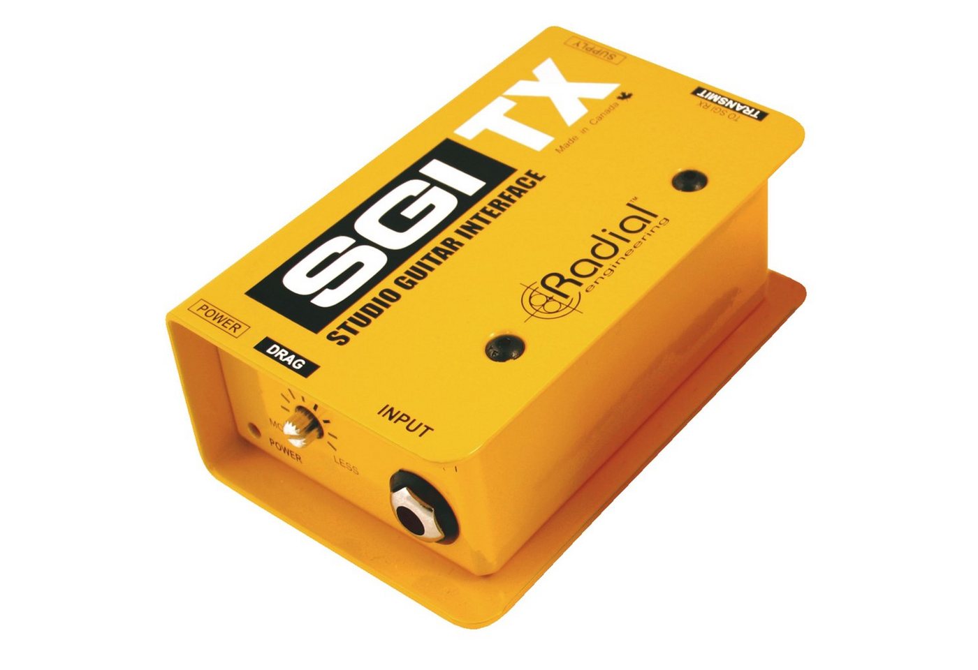 Radial Audio-Wandler, (SGI - aktiv Studio Gitarren Interface), SGI - DI Box von Radial