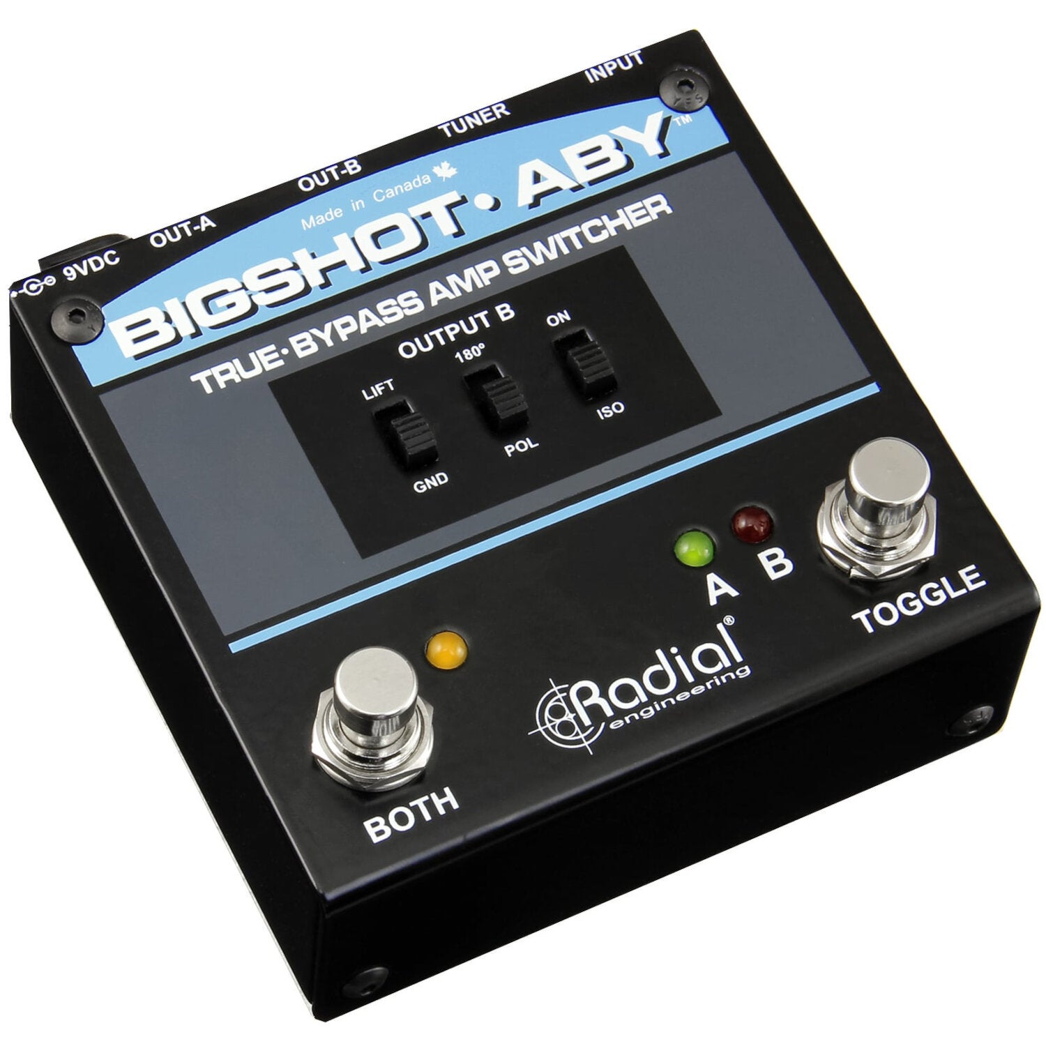 Radial Bigshot ABY MKII True Bypass Switcher Radial Bigshot ABY MKII True Bypass Switcher von Radial