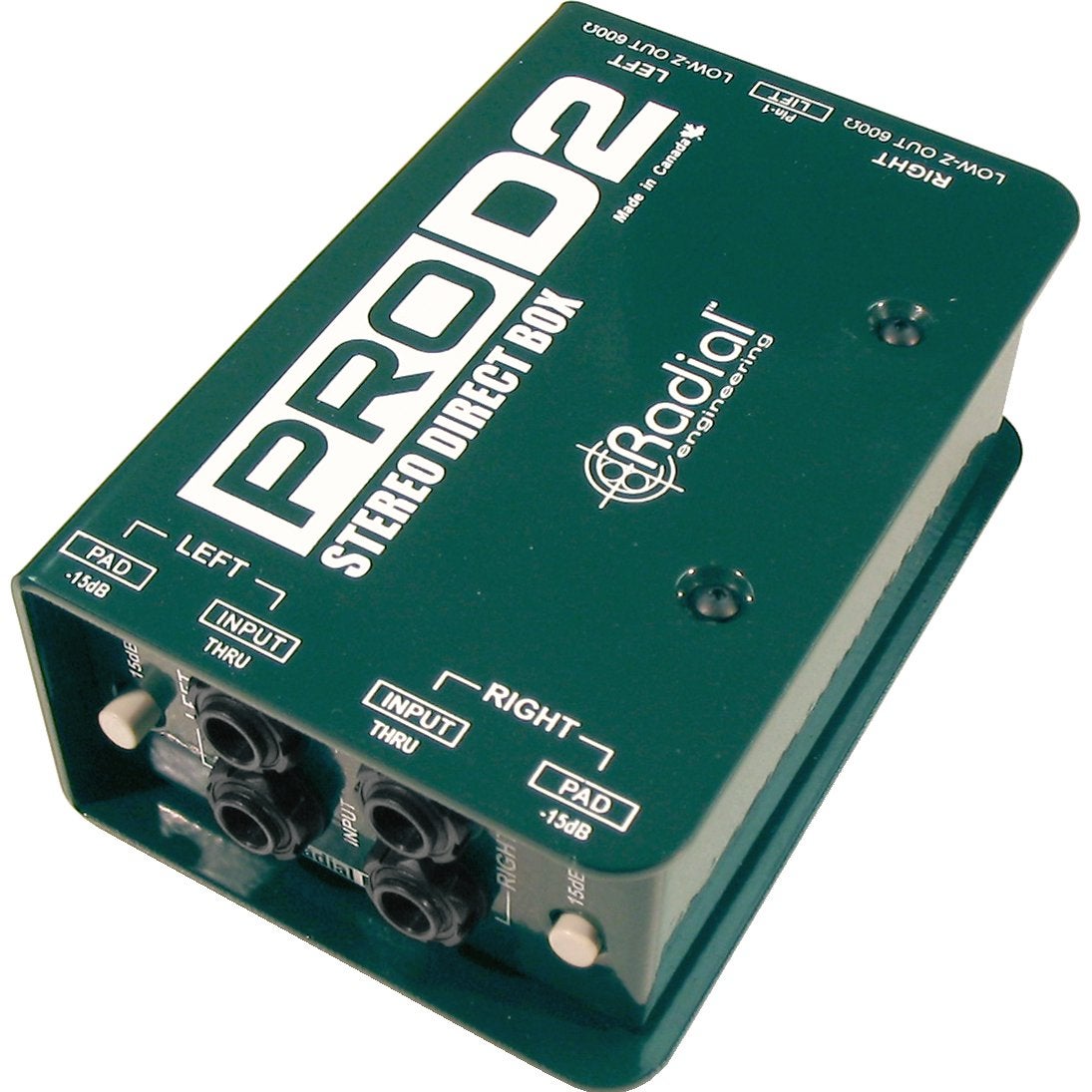 Radial Engineering ProD2 Stereo DI-Box Radial Engineering ProD2 Stereo DI-Box von Radial