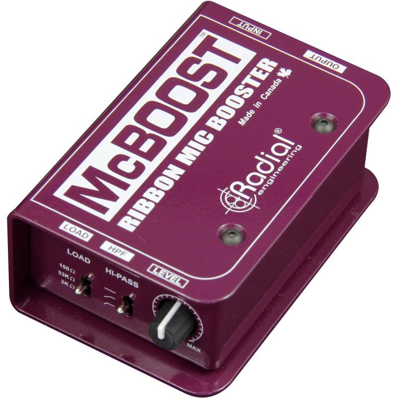 Radial McBoost Vorverstärker für Mikrofone von Radial