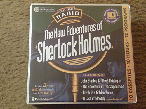 Radio Shows: New Adventures Sherlock Holmes [Musikkassette] von Radio Spirits