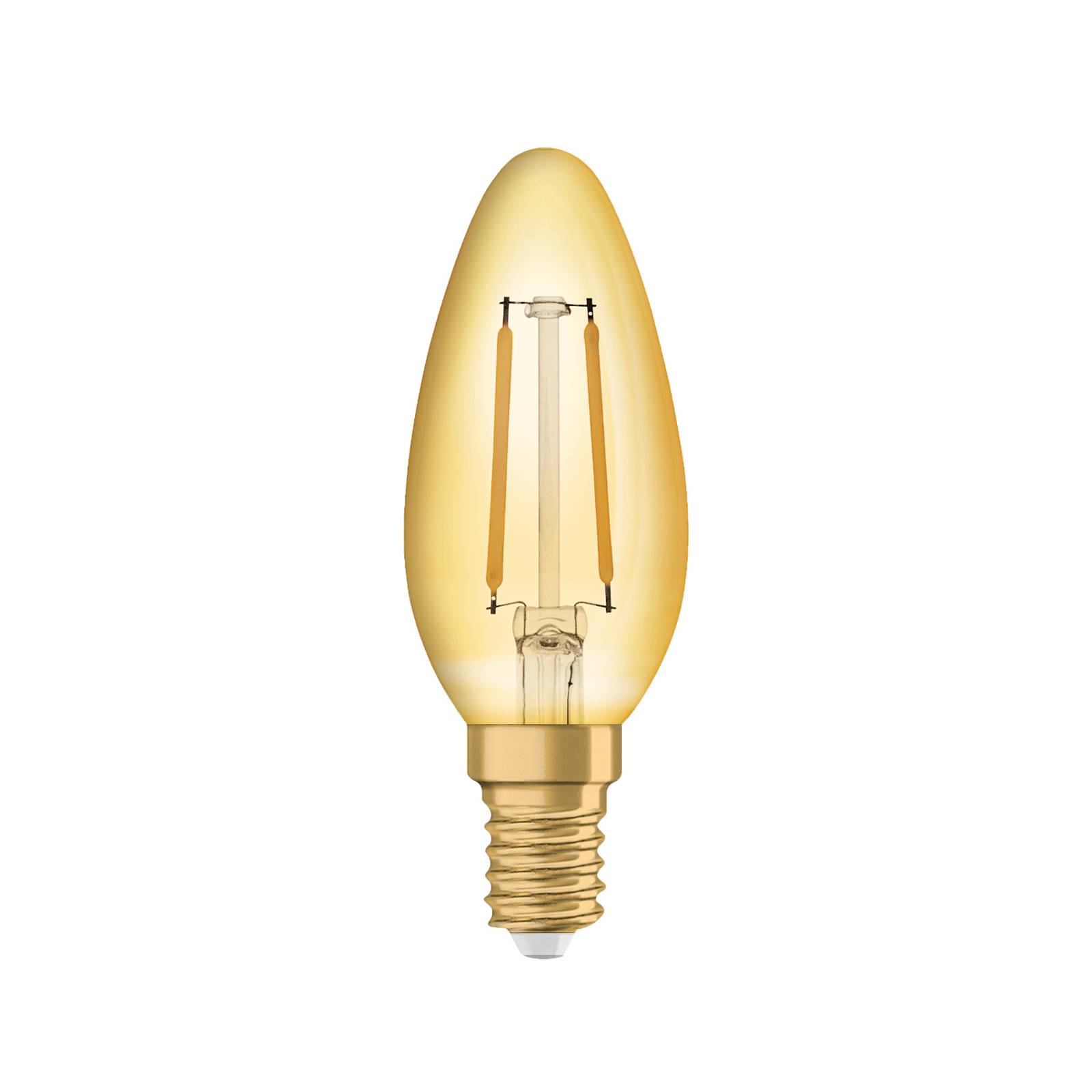 Radium LED Essence Ambiente E14 2,5W Kerze gold von Radium
