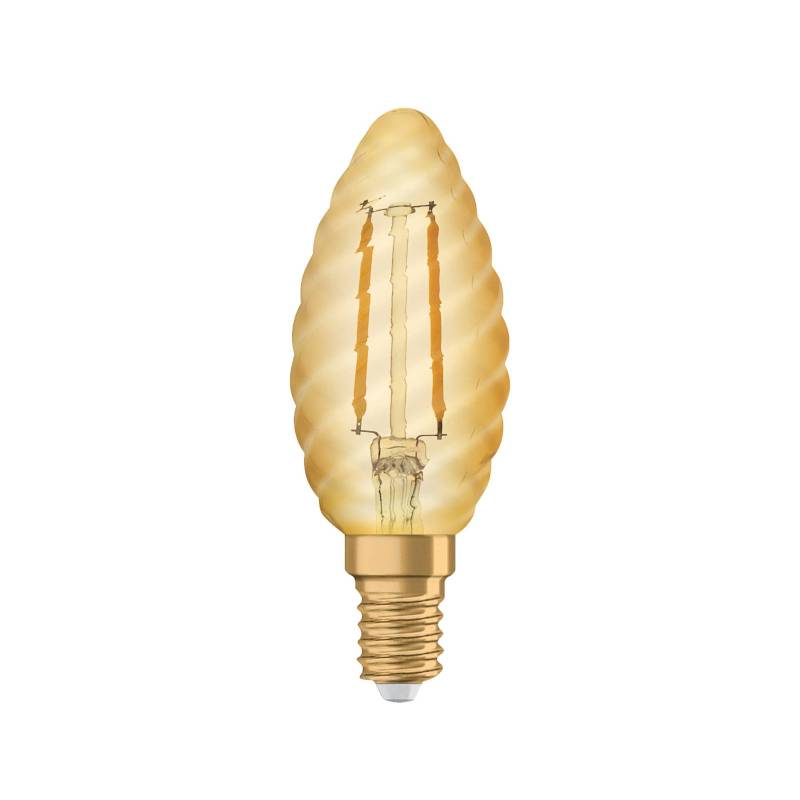 Radium LED Essence Ambiente E14 2,5W gerillt gold von Radium