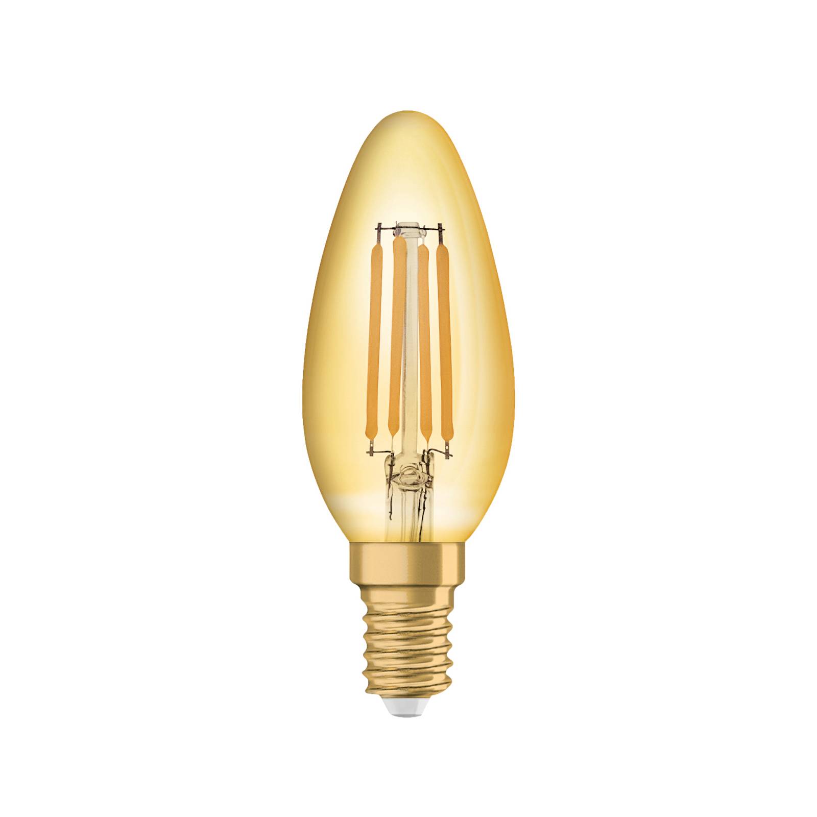 Radium LED Essence Ambiente E14 4W Kerze gold von Radium