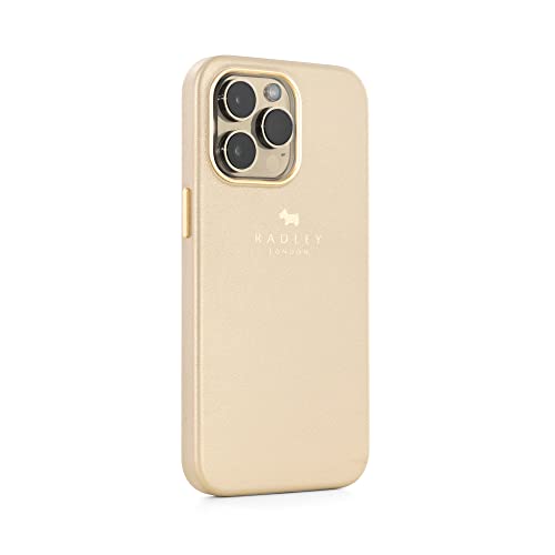 RADLEY Leder-Style Wrapped Back Shell Clip Case für iPhone 13 Pro Max - Gold RADLEY Leder-Style Wrapped Back Shell Clip Case für iPhone 13 Pro Max - Gold von Radley