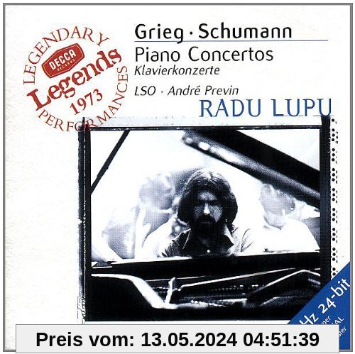 Decca Legends - 1973 (Grieg, Schumann: Klavierkonzerte) von Radu Lupu