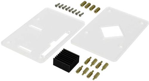 Radxa RockPi_Acryl_Case SBC-Gehäuse Passend für (Entwicklungskits): Rock Pi Transparent von Radxa