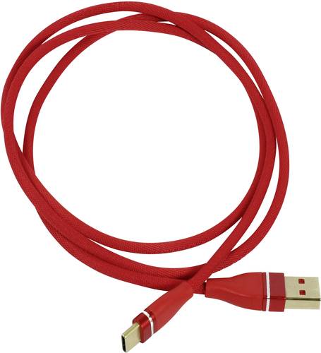 Radxa RockPi_USB2.0_Type_AtoC Strom-Kabel [1x USB 2.0 Stecker A - 1x USB-C® Stecker] 1.00m Rot von Radxa