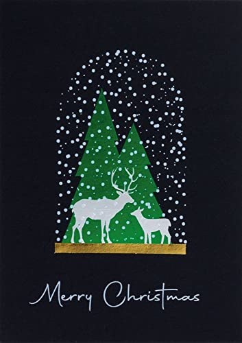 Räder Cloche Karte Merry Christmas von Räder