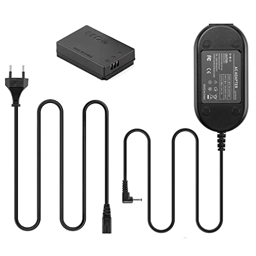 CA-PS700 AC-Netzteil DR-E12 ACK-E12 DC-Koppler LP-E12 Dummy-Akku für Canon EOS M50 Mark II, EOS M M2 M10 M50 M100 M200, Kiss M, Kiss M2 Kameras von Raeisusp