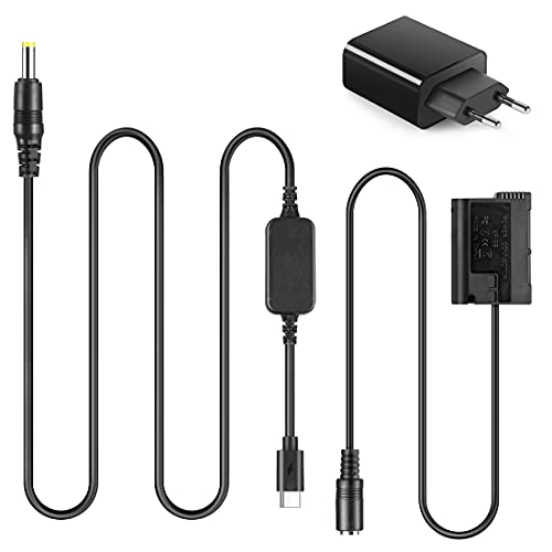 EP-5B DC-Koppler-Kit PD-Adapter USB Typ C Ersatz EN-EL15 Akku für Nikon Z6 Z7 1 V1 D800 D810 D750 D7500 D7200 D7100 D7000 D610 D600 Digitalkameras EP-5B DC-Koppler-Kit PD-Adapter USB Typ C Ersatz EN-EL15 Akku für Nikon Z6 Z7 1 V1 D800 D810 D750 D7500 D7200 D7100 D7000 D610 D600 Digitalkameras von Raeisusp