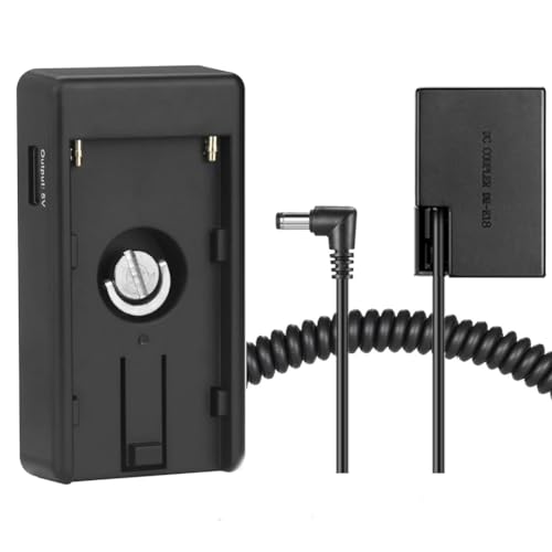 Raeisusp NP-F Akku-Adapterplatte mit LP-E17 Dummy-Akku DR-E18 für Canon EOS Rebel T7i T6i 760D 8000D T6s KISS X8i 77D 200D 250D 9000D R10 R100 R50 R8 Raeisusp NP-F Akku-Adapterplatte mit LP-E17 Dummy-Akku DR-E18 für Canon EOS Rebel T7i T6i 760D 8000D T6s KISS X8i 77D 200D 250D 9000D R10 R100 R50 R8 von Raeisusp