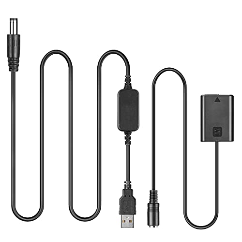 Raeisusp 5V-8.4V AC-PW20 USB Kabel + NP-FW50 Dummy Akku für Sony a7S a7k a7II a7R a7RII a6300 a3000 a5000 a5100 a6000 Alpha7 Raeisusp 5V-8.4V AC-PW20 USB Kabel + NP-FW50 Dummy Akku für Sony a7S a7k a7II a7R a7RII a6300 a3000 a5000 a5100 a6000 Alpha7 von Raeisusp