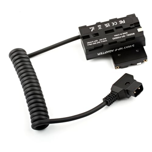 Raeisusp D-TAP to NP-F550 DC Coupler Kompatibel mit NP-F550 NP-F750 NP-F970 Doppelseitiger Dummy Akku Stromadapter für Monitor/drahtloser Sender Empfänger Raeisusp D-TAP to NP-F550 DC Coupler Kompatibel mit NP-F550 NP-F750 NP-F970 Doppelseitiger Dummy Akku Stromadapter für Monitor/drahtloser Sender Empfänger von Raeisusp