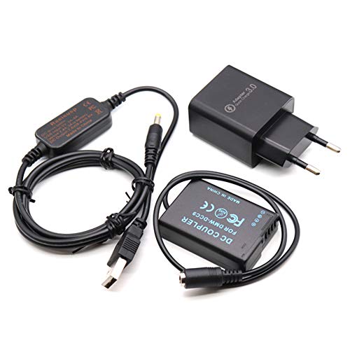 Raeisusp DMW-DCC9 DMW-BLD10 Dummy-Batterie + USB-Kabel für Panasonic DMC GX1 GF2 G3 G3K G3R G3T G3W G3EGK Raeisusp DMW-DCC9 DMW-BLD10 Dummy-Batterie + USB-Kabel für Panasonic DMC GX1 GF2 G3 G3K G3R G3T G3W G3EGK von Raeisusp