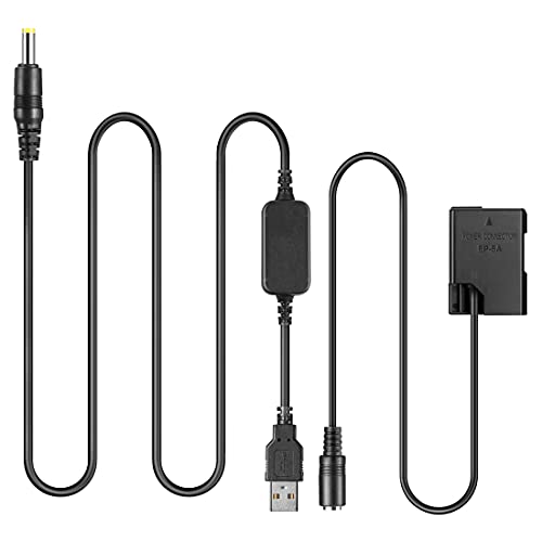 Raeisusp USB Kabel + EP5A EP-5A EN-EL14 Dummy Akku für Nikon P7800 P7100 D5500 D5200 D5100 D5300 D5600 D3200 D3100 D3300 Raeisusp USB Kabel + EP5A EP-5A EN-EL14 Dummy Akku für Nikon P7800 P7100 D5500 D5200 D5100 D5300 D5600 D3200 D3100 D3300 von Raeisusp