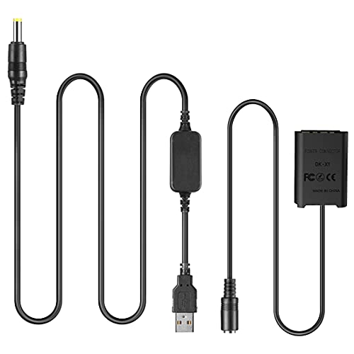 Raeisusp USB-Kabel AC-LS5 Spannungs-Kabel Fallen Lassen 5V-4.2V Kamera Mobile Energienbank Ladegerät + DK-X1 DC-Koppler NP-BX1 NPBX1 Dummy-Batterie für Sony DSC-RX1 DSC RX100 RX1R von Raeisusp