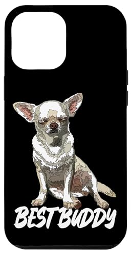 Best Buddy Chihuahua Teetasse für Chiwawawa-Liebhaber, Weiß Hülle für iPhone 12 Pro Max von Raf THE ARTIST Designs