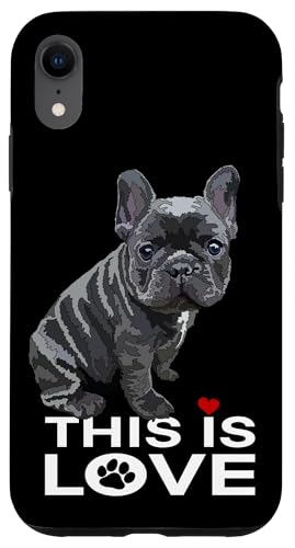 Black Frenchie This Is Love Dog Französische Bulldogge Liebhaber Hülle für iPhone XR Black Frenchie This Is Love Dog Französische Bulldogge Liebhaber Hülle für iPhone XR von Raf THE ARTIST Designs