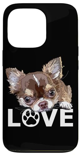 Braunes langes Haar Chihuahua Puppy Chiwawa Hundeliebhaber Hülle für iPhone 13 Pro Braunes langes Haar Chihuahua Puppy Chiwawa Hundeliebhaber Hülle für iPhone 13 Pro von Raf THE ARTIST Designs