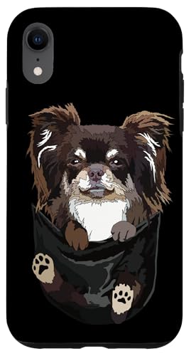 Chihuahua In Pocket Chihuahua Langhaar Hund Chiwawa Liebhaber Hülle für iPhone XR Chihuahua In Pocket Chihuahua Langhaar Hund Chiwawa Liebhaber Hülle für iPhone XR von Raf THE ARTIST Designs